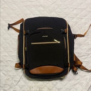 Black and Brown Men's Backpack